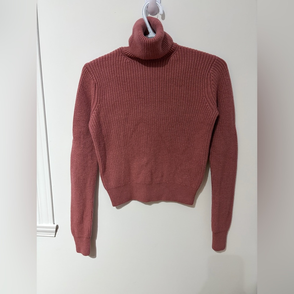 Wilfred Dusty Rose Turtleneck Sweater